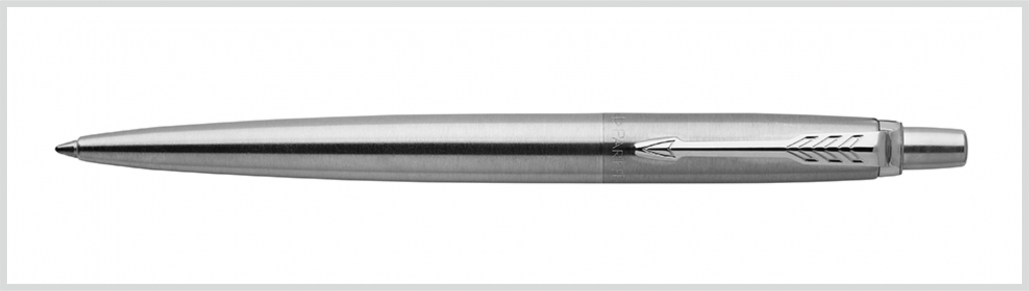 Parker Jotter golyóstoll acél / ezüst gravírozással