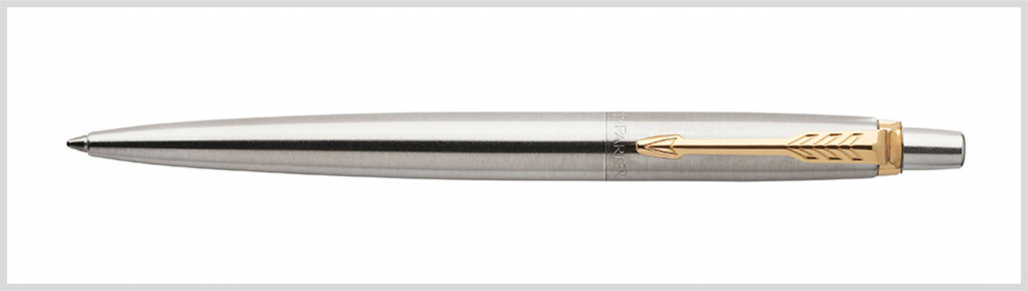 Parker Jotter acél / ezüst -arany  gravírozással